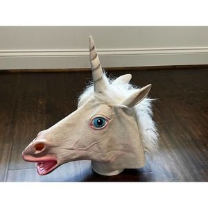 Funny Creepy Animal‎ Unicorn Mask